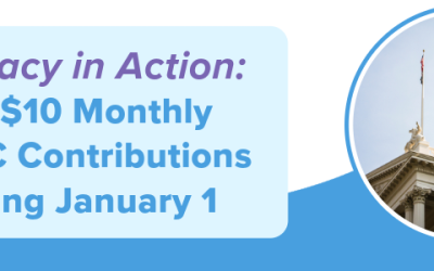 Advocacy in Action: New $10 Monthly CC-PAC Contributions Starting January 1