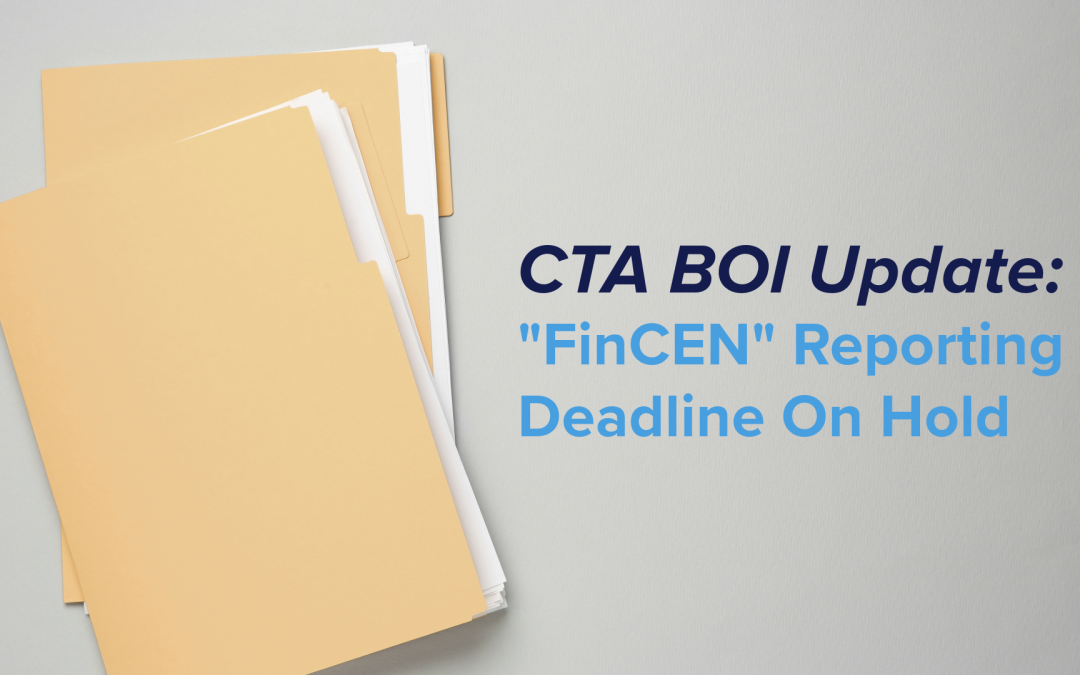 FinCEN Reporting Deadline