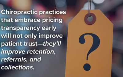 Pricing Transparency in 2026: What Every Chiropractic Practice Needs to Know
