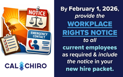 California Rolls Out “Know Your Rights” Notice & Emergency Contact Requirements