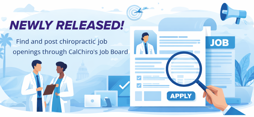 NOW OPEN: CalChiro Jobs Board
