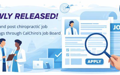 NOW OPEN: CalChiro Jobs Board